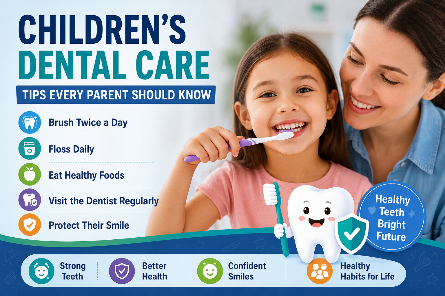 Children’s Dental Care Tips Every Parent Should Know